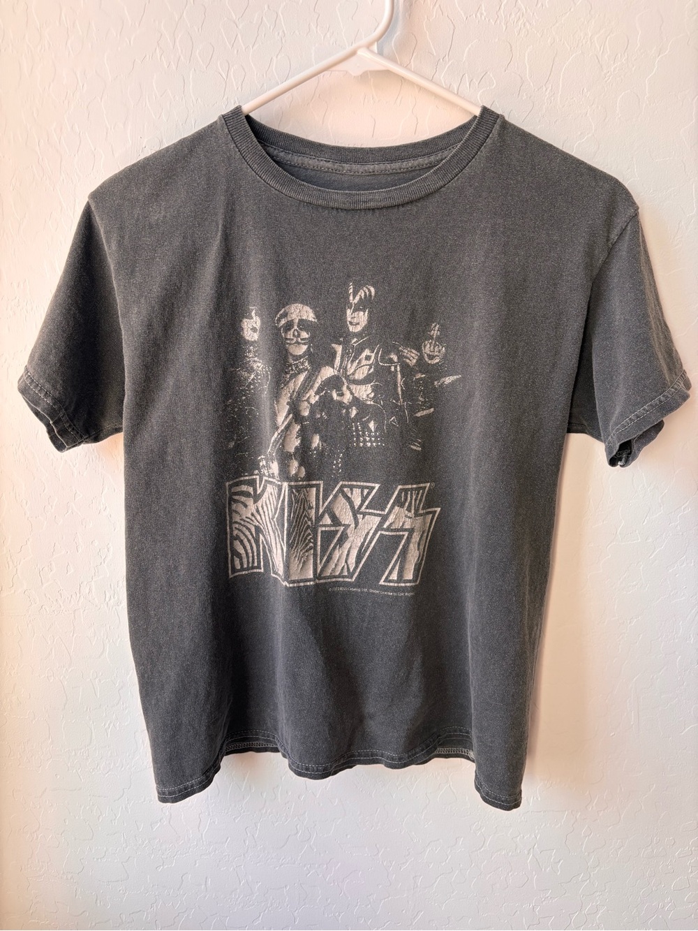 Kiss Black Short-Sleeve Graphic Tee - Kiss Brand